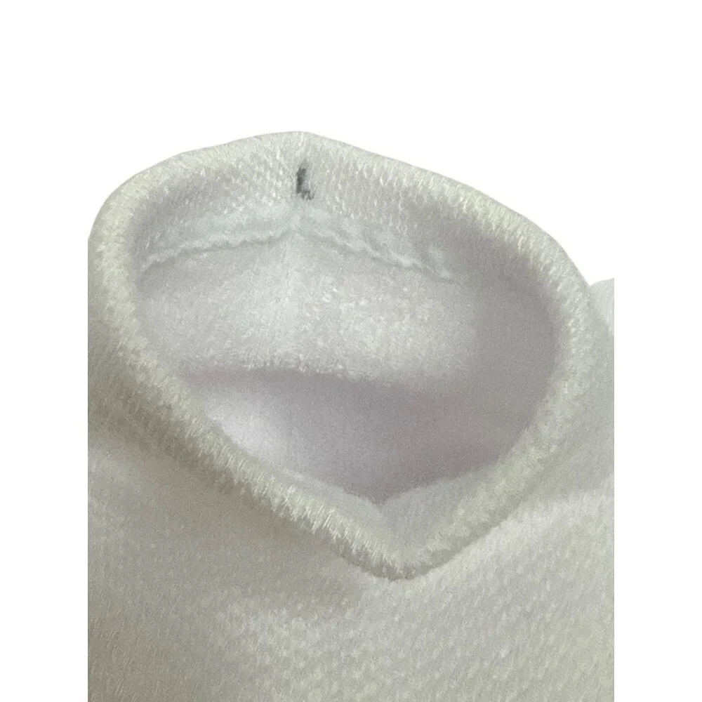 Tommy Copper Ankle Socks White Size Large Three Pair Athletic Activewear